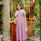 Pink Elegant Georgette Frock