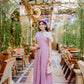 Pink Elegant Georgette Frock