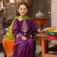 3PC Embroidered Linen Dress