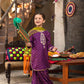 3PC Embroidered Linen Dress